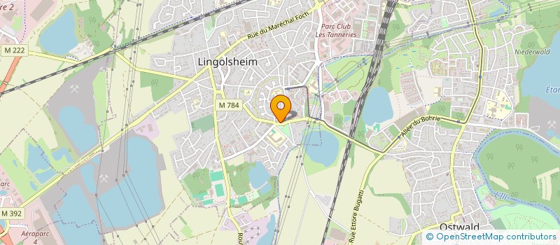 localisation de l'entreprise MONSIEUR CEMIL KILICKARA  ILLKIRCH-GRAFFENSTADEN