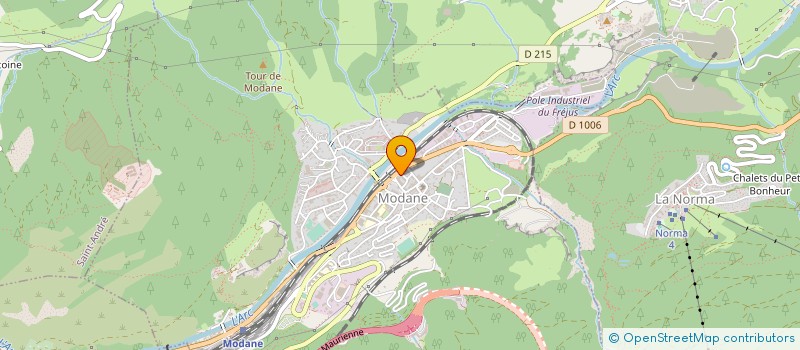 localisation de l'entreprise MONSIEUR CEMIL SARI à MODANE