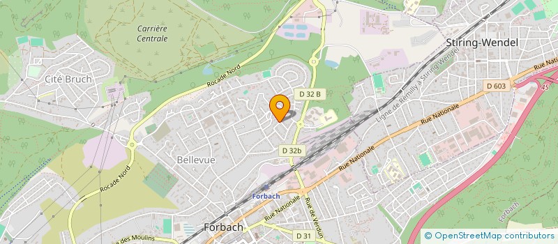 localisation de l'entreprise MONSIEUR CEMIL SEN  FORBACH