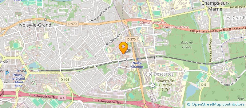 localisation de l'entreprise MONSIEUR CENDRES ALAIN NEUYOU NANGANG  NOISY-LE-GRAND