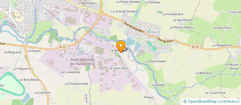 localisation de l'entreprise MONSIEUR CENGIZ AKCICEK  LA SELLE-EN-LUITRE