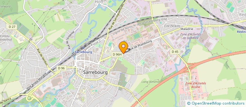 localisation de l'entreprise MONSIEUR CENGIZ ALI IPEK  SARREBOURG