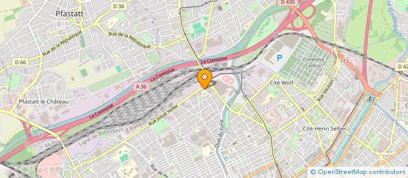 localisation de l'entreprise MONSIEUR CENGIZ ARMAN  MULHOUSE