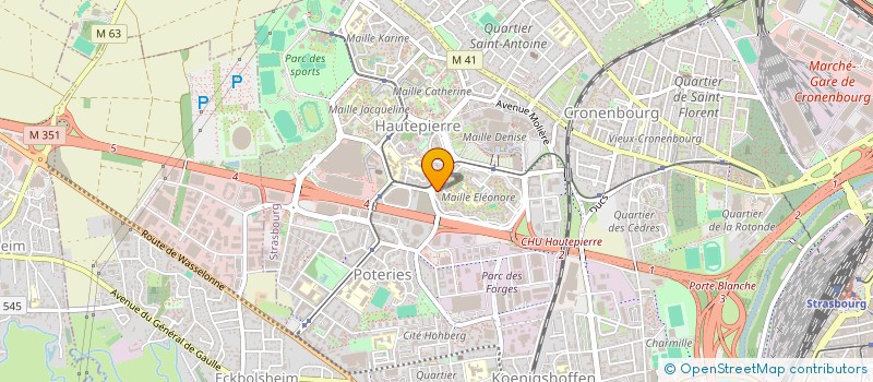 localisation de l'entreprise MONSIEUR CENGIZ DELES à STRASBOURG