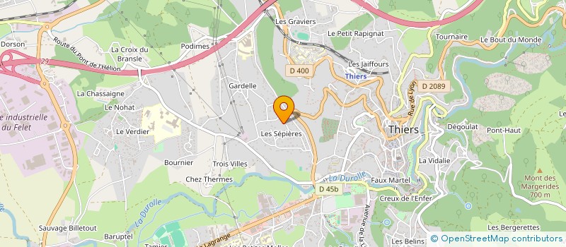 localisation de l'entreprise MONSIEUR CENGIZ DOGAN à ESCOUTOUX