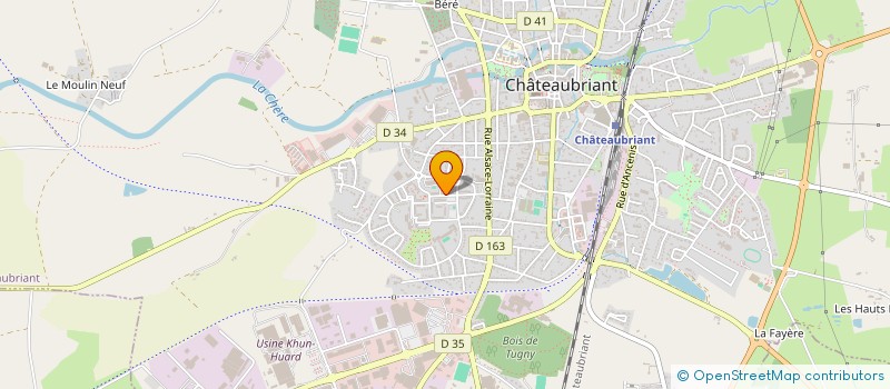 localisation de l'entreprise MONSIEUR CENGIZ DURU à CHATEAUBRIANT