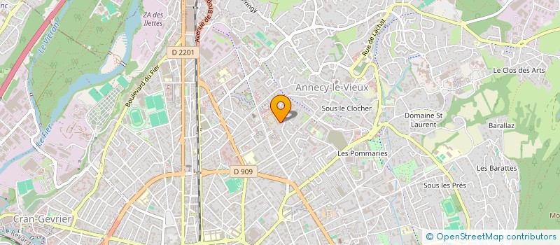 localisation de l'entreprise MONSIEUR CENGIZ GOMLEKSIZ à ANNECY