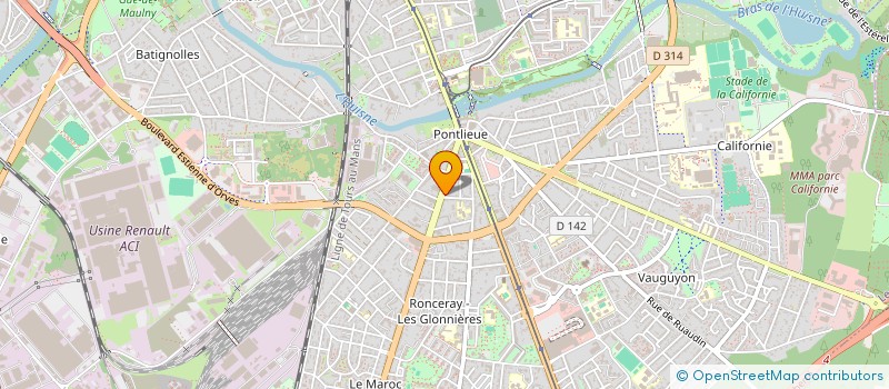 localisation de l'entreprise MONSIEUR CENGIZ GUL à LE MANS
