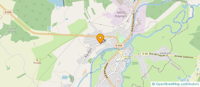 localisation de l'entreprise MONSIEUR CENGIZ MARIM  SARRALBE