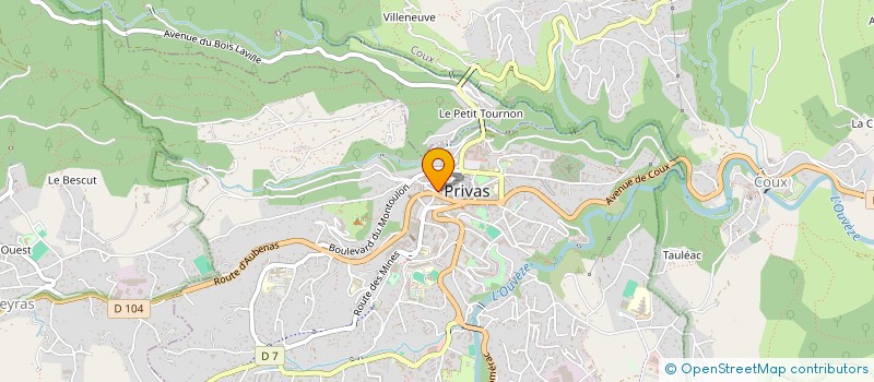 localisation de l'entreprise MONSIEUR CENGIZ YAVUZ à PRIVAS