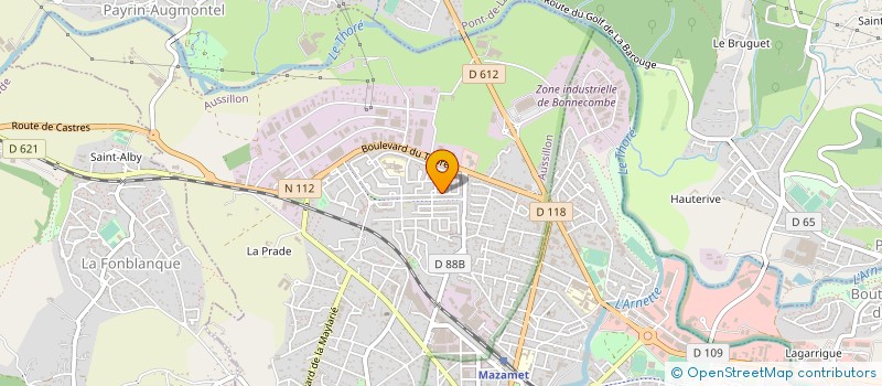 localisation de l'entreprise MONSIEUR CENGIZ YILMAZ à AUSSILLON