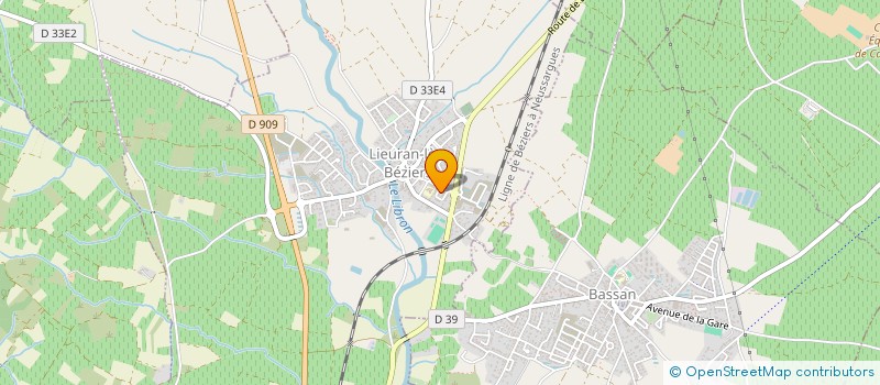 localisation de l'entreprise MONSIEUR CEPPARO CAMBIAGHI  MONTBLANC