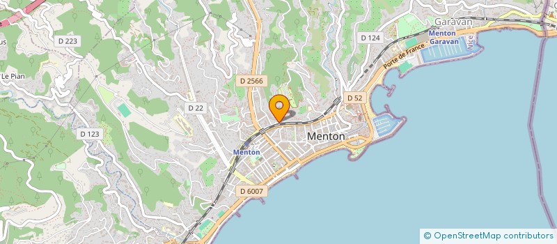 localisation de l'entreprise MONSIEUR CERCEL CERCEL à MENTON