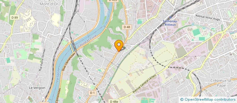 localisation de l'entreprise MONSIEUR CERICE GREZE  CALUIRE-ET-CUIRE