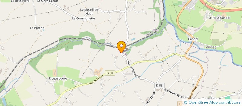 localisation de l'entreprise MONSIEUR CERONE ZIEGLER  CANISY