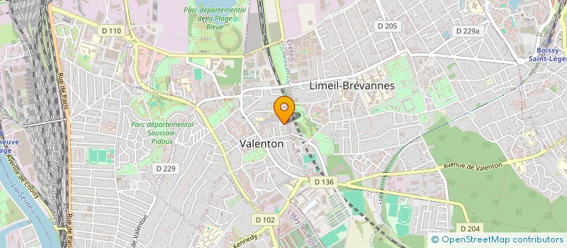 localisation de l'entreprise MONSIEUR CERYL TECHER  VALENTON