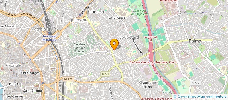 localisation de l'entreprise MONSIEUR CESAR AGAZZI à TOULOUSE