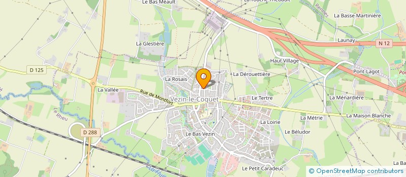 localisation de l'entreprise MONSIEUR CESAR ALIX SALCEDO  VEZIN-LE-COQUET