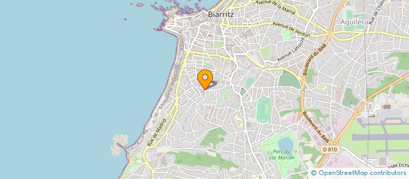 localisation de l'entreprise MONSIEUR CESAR ANCELLE-HANSEN à BIARRITZ
