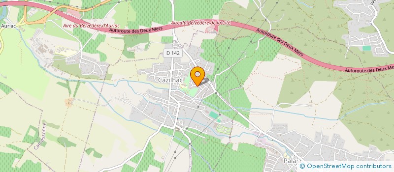 localisation de l'entreprise MONSIEUR CESAR ANDRIEU  CARCASSONNE