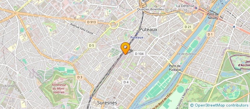 localisation de l'entreprise MONSIEUR CESAR ANTOUN à SURESNES
