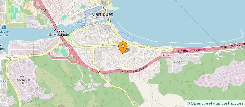 localisation de l'entreprise MONSIEUR CESAR ARAUJO à MARTIGUES