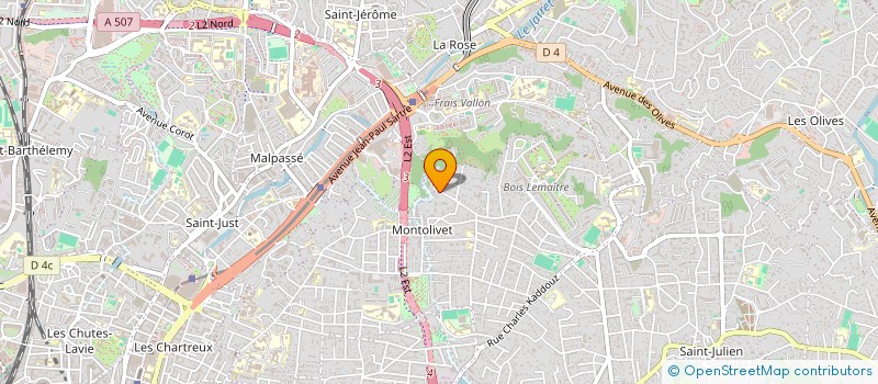 localisation de l'entreprise MONSIEUR CESAR BARBIER à MARSEILLE