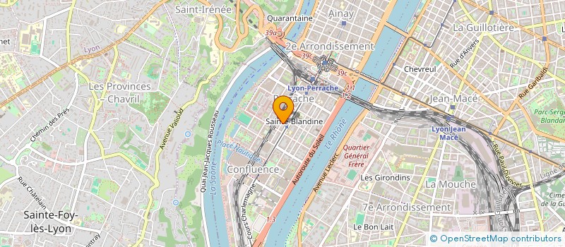 localisation de l'entreprise MONSIEUR CESAR BEJA PEREIRA  LYON