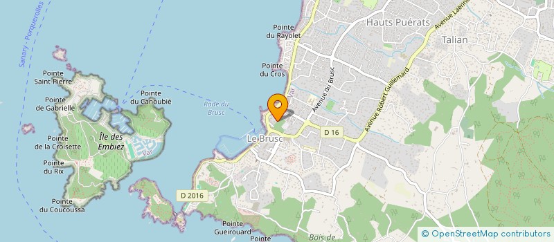 localisation de l'entreprise MONSIEUR CESAR BOETTI PANARIELLO à SIX-FOURS-LES-PLAGES