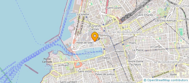 localisation de l'entreprise MONSIEUR CESAR BOTELLA à MARSEILLE