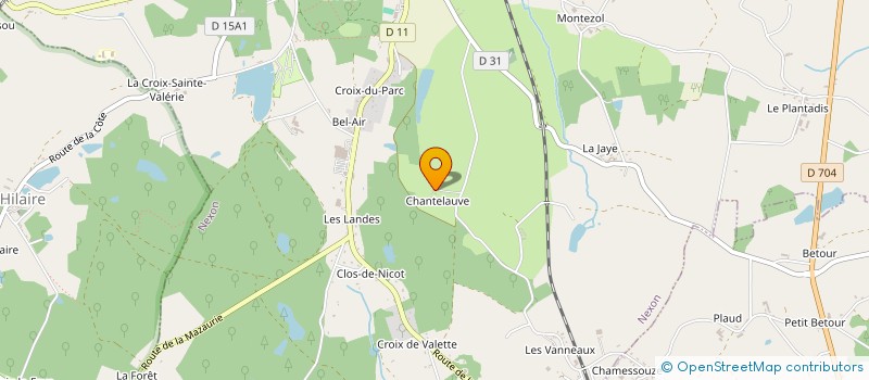 localisation de l'entreprise MONSIEUR CESAR BOYARD  NEXON