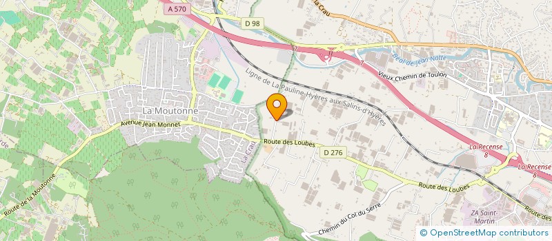 localisation de l'entreprise MONSIEUR CESAR CABALLERO à HYERES