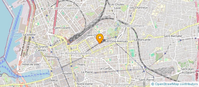 localisation de l'entreprise MONSIEUR CESAR CALLEBAUT à MARSEILLE