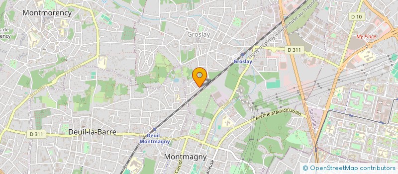 localisation de l'entreprise MONSIEUR CESAR CAMPANA à GROSLAY