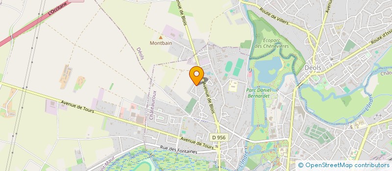 localisation de l'entreprise MONSIEUR CESAR CARMONA à CHATEAUROUX