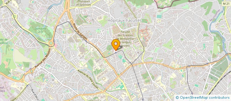 localisation de l'entreprise MONSIEUR CESAR CARTIER à MONTPELLIER