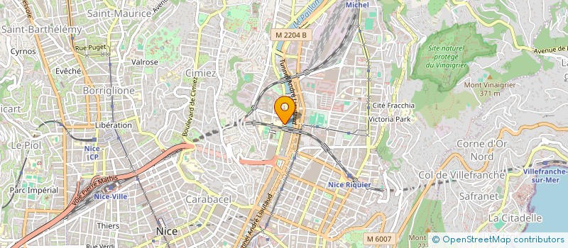 localisation de l'entreprise MONSIEUR CESAR COGLIEVINA à NICE