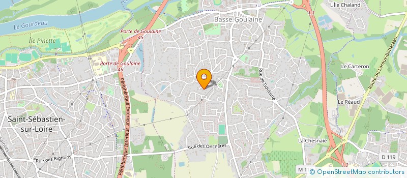 localisation de l'entreprise MONSIEUR CESAR COSSIN  BASSE-GOULAINE