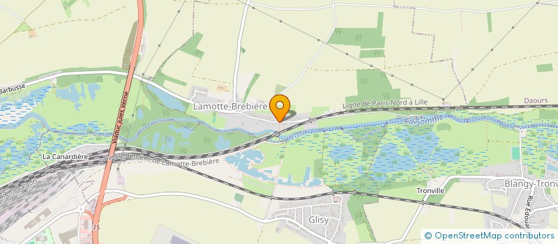 localisation de l'entreprise MONSIEUR CESAR DA COSTA  LAMOTTE-BREBIERE