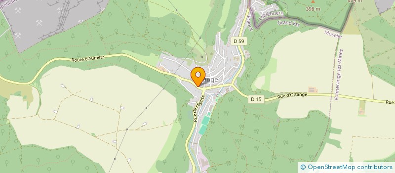 localisation de l'entreprise MONSIEUR CESAR DE DEUS ANDRE  OTTANGE