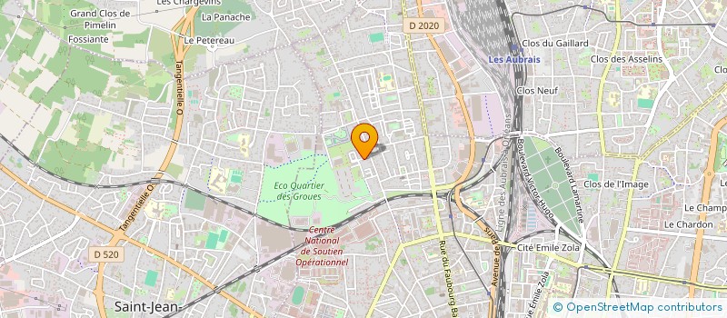 localisation de l'entreprise MONSIEUR CESAR DE SOUSA à ORLEANS