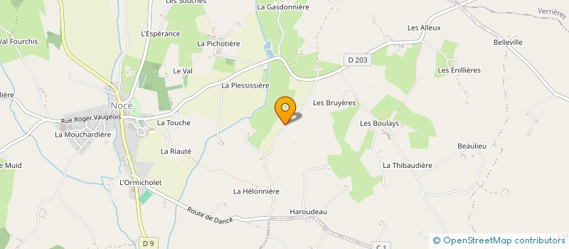 localisation de l'entreprise MONSIEUR CESAR DOAT à PERCHE-EN-NOCE