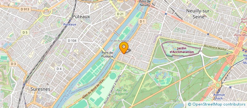 localisation de l'entreprise MONSIEUR CESAR DRUBIGNY à NEUILLY-SUR-SEINE