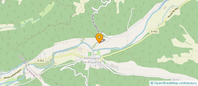 localisation de l'entreprise MONSIEUR CESAR DULONDEL à ALLEMAGNE-EN-PROVENCE
