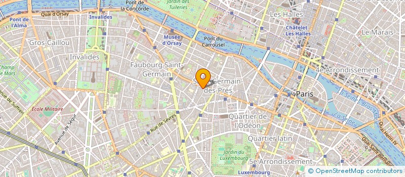 localisation de l'entreprise MONSIEUR CESAR DUSSEAUX  PARIS