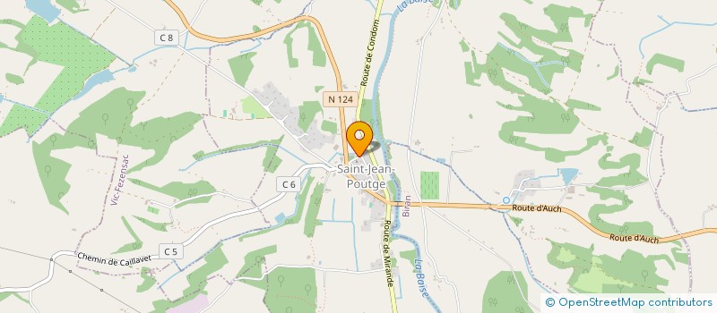 localisation de l'entreprise MONSIEUR CESAR FAIOES  CASTILLON-DEBATS