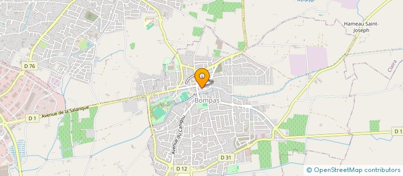 localisation de l'entreprise MONSIEUR CESAR FERNANDES AGOSTINHO  SAINT-ESTEVE