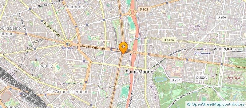 localisation de l'entreprise MONSIEUR CESAR FERNANDEZ à SAINT-OUEN-SUR-SEINE