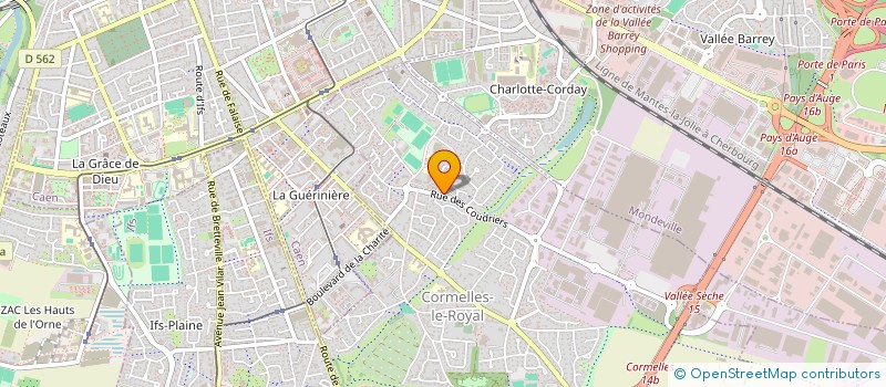 localisation de l'entreprise MONSIEUR CESAR FERNANDEZ MOTA  CORMELLES-LE-ROYAL