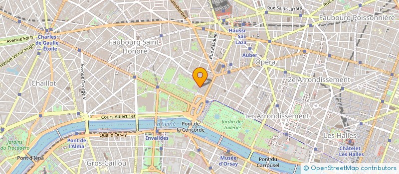 localisation de l'entreprise MONSIEUR CESAR GHRENASSIA  PARIS